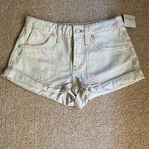 Free People NWT Beginners Luck Slouch Shorts 24